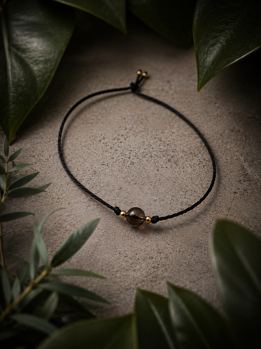 RAUCHQUARZ ARMBAND MINI