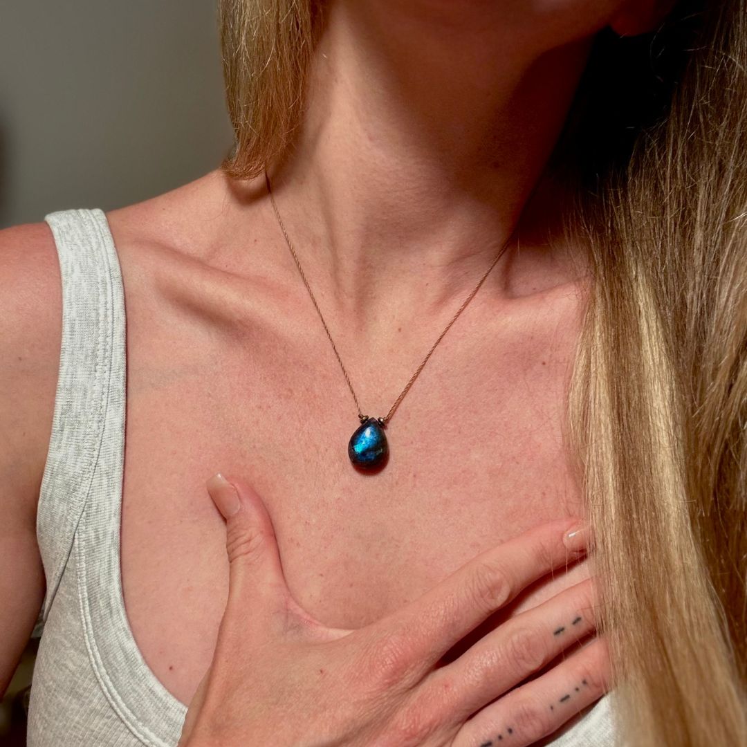 Storyverkauf Blauer Labradorit